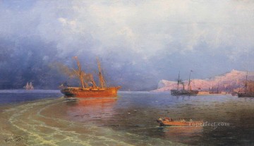  1894 Works - near coast of yalta 1894 Romantic Ivan Aivazovsky Russian